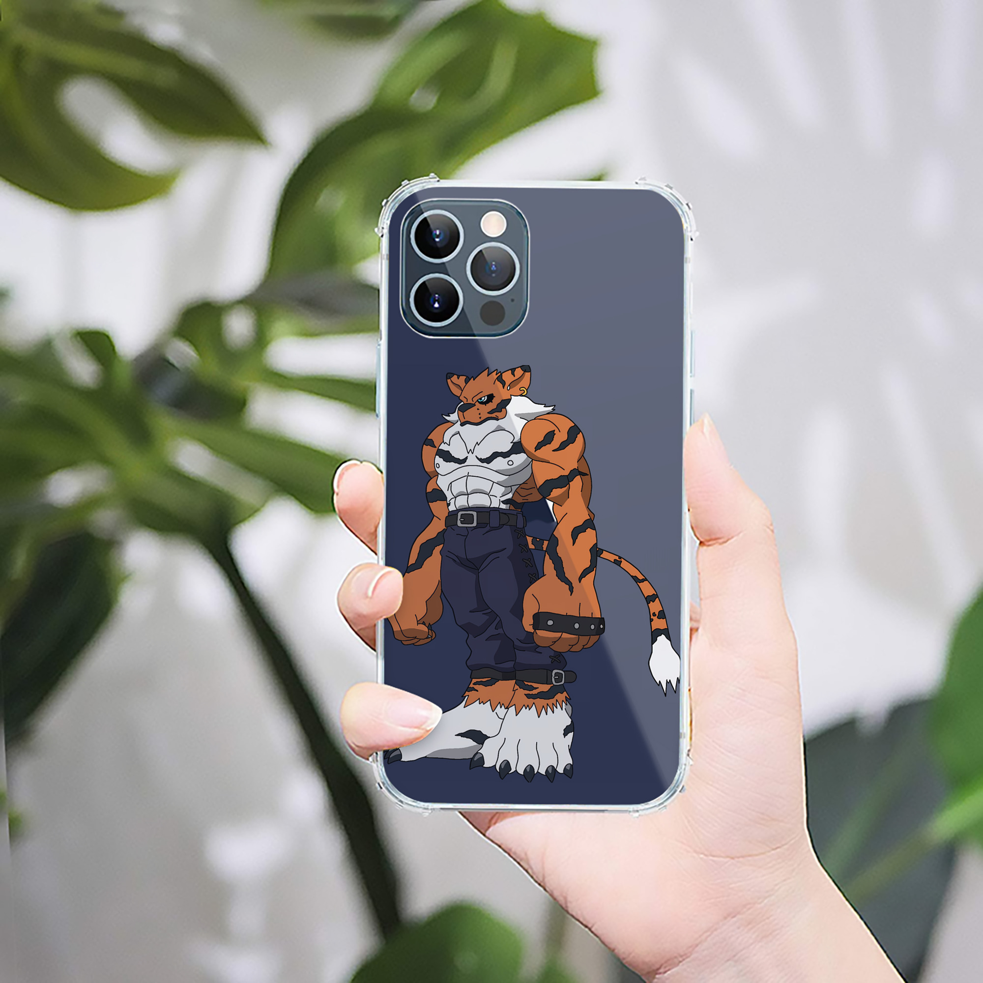 （画像用） Digimon デジタルモンスター/デジモン 【iPhone 12シリーズ対応】透明スマホケース（クリアソフトケース）